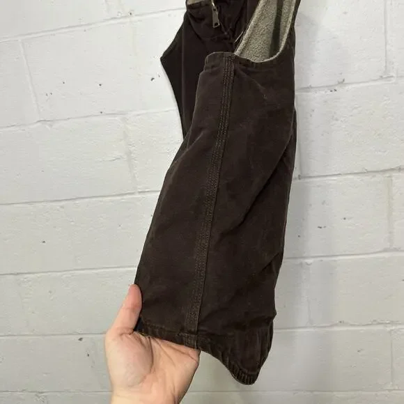 Carhartt Sherpa-Lined Mock-Neck Vest “Dark Brown” V33 DKB